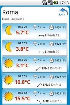 il meteo di Tempo Italia截图