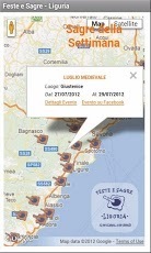 Sagre Liguria Map截图2