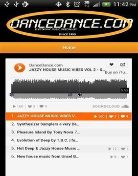 DanceDance.com House Music App截图