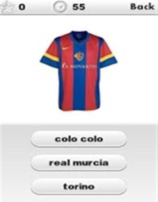 Soccer Club Jerseys Logo Quiz截图5