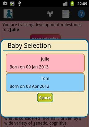 Baby development milestones截图3