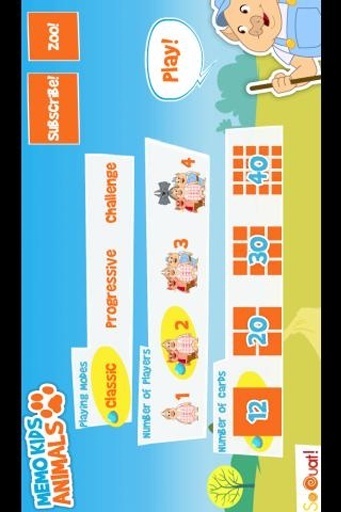 MemoKids Animals HD Lite截图1