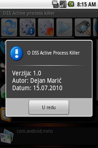 DSS Active Process killer截图2