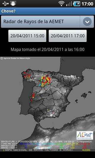 Chove? Radar de Lluvia / Sats截图4