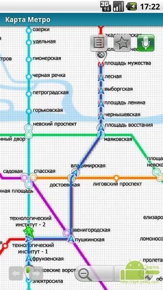 圣彼得堡（地铁24地图）截图1