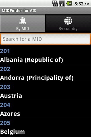 MID finder for AIS截图1