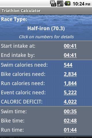 Triathlon Calculator截图1