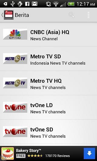 IndonesiaTV, TV Indonesia FREE截图3