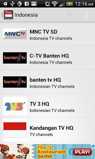 IndonesiaTV, TV Indonesia FREE截图4