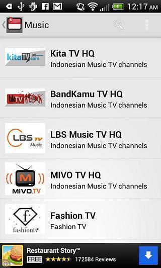 IndonesiaTV, TV Indonesia FREE截图5