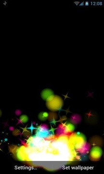 Colorful Backgrounds Live Wallpaper截图