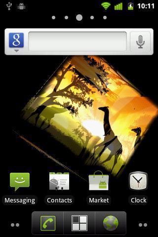 3D Safari Live Wallpaper截图1