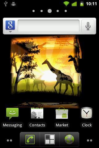 3D Safari Live Wallpaper截图4