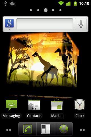 3D Safari Live Wallpaper截图5