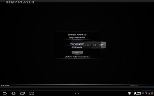 RTMP LIVE Stream Player截图1