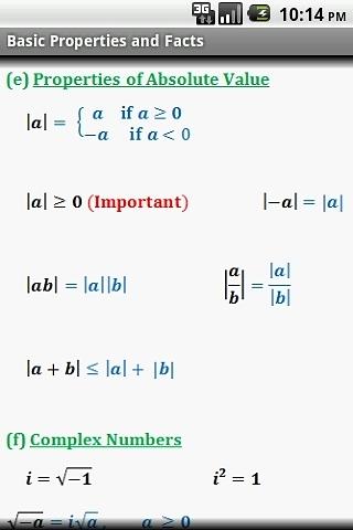 Algebra Cheat Sheet (Free)截图4