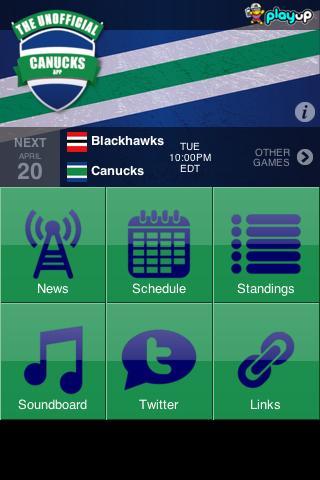 Canucks NHL App截图2
