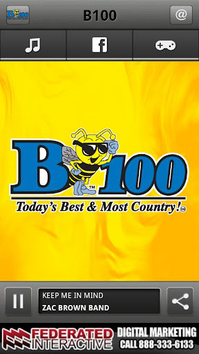 B100 WBYT 100.7 FM截图1