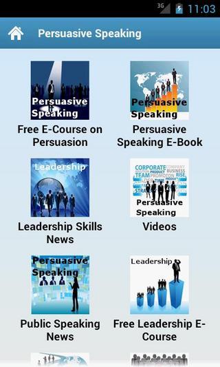 Persuasive Speaking截图3