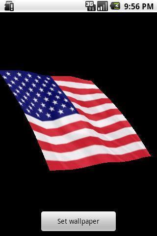 USA Flag live wallpaper截图1