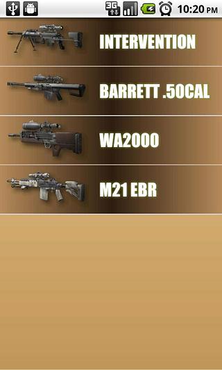 MW2 Guns - Modern Warfare 2截图1