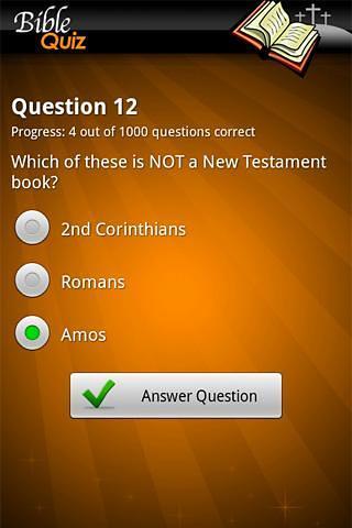 FreePlay Bible Quiz截图4