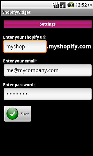 Shopify Widget截图1