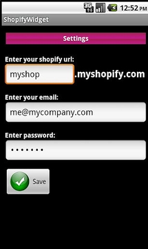 Shopify Widget截图