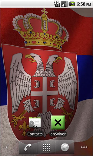 3D Serbian Flag截图1