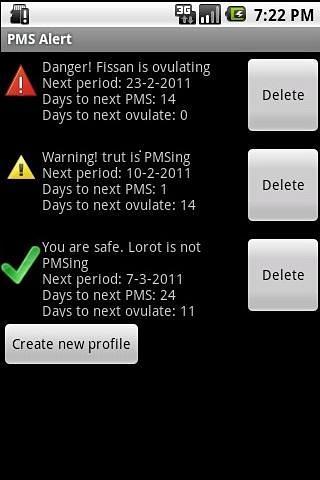 PMS Alert截图2