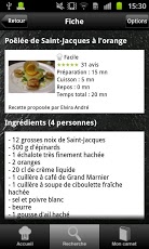 Recettes Saint-Jacques截图2