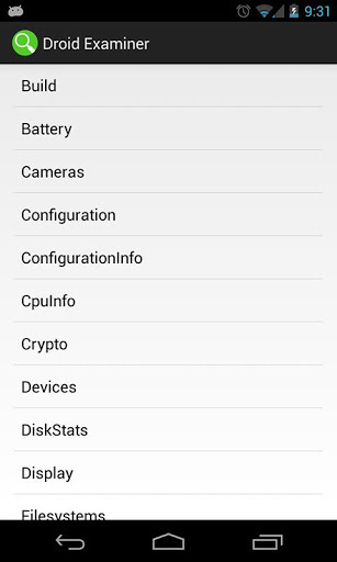 Droid Examiner截图1