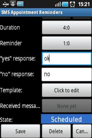 SMS Appointment Reminders截图3