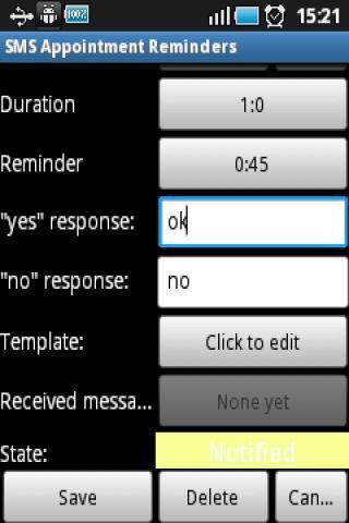 SMS Appointment Reminders截图4