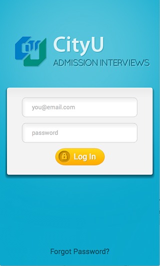 CityU Admission Interviews截图2