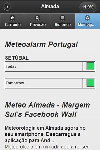 Meteo Almada截图3