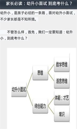 2014幼升小必读截图3