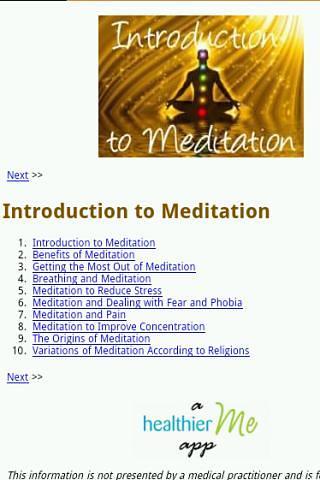 Introduction to Meditation截图1