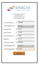 Kinecta Credit Mortgage Calc.截图1