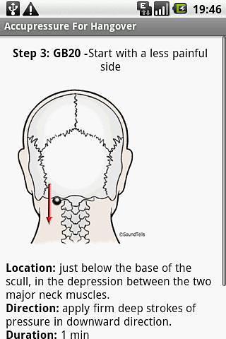 Acupressure on Hangovers FREE截图2