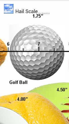 Hail Scale for Storm Spotters截图3