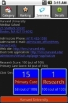 USA Graduate School: Medical 截图