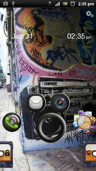 Active - BoomBox Theme截图1