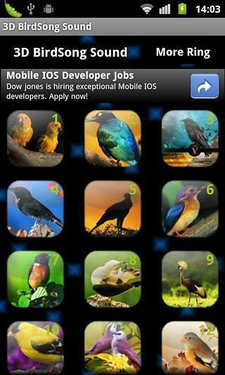 3D BirdSong Sound截图4