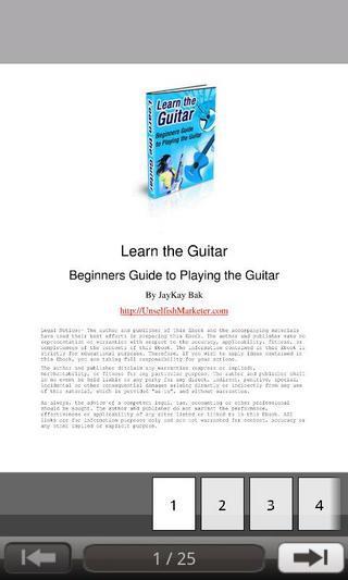 Learn Guitar - Free Books App截图4