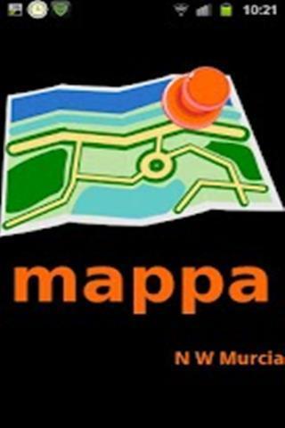 North West Murcia mappa map截图1