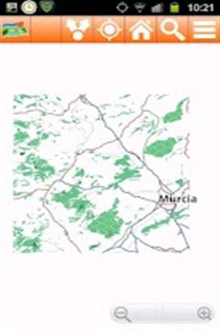 North West Murcia mappa map截图3