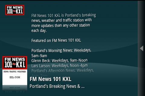 FM News 101 KXL电台截图2