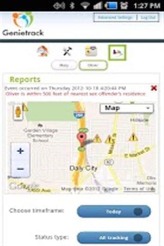 Genietrack Family Locator截图4