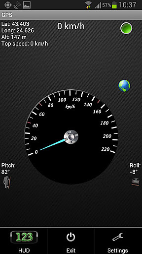 GPS Speedometer & Flashlight截图1